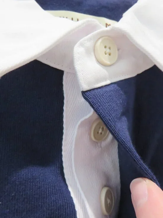 R.M. WILLIAMS Culburra Collared Rugby Shirt XXL Preppy Sport Casual Retro - Picture 5 of 14